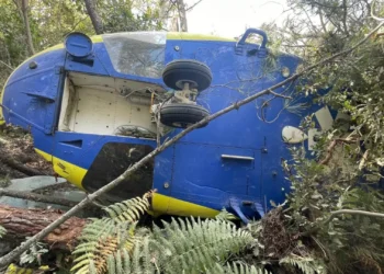 Concluída operação de retirada do helicóptero do INEM em Mondim de Basto