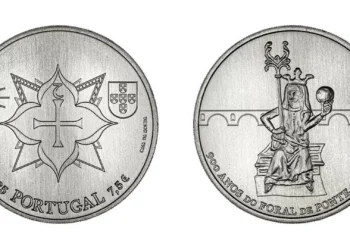 Vale 7,50 euros: Já está em circulação mais uma moeda de coleção