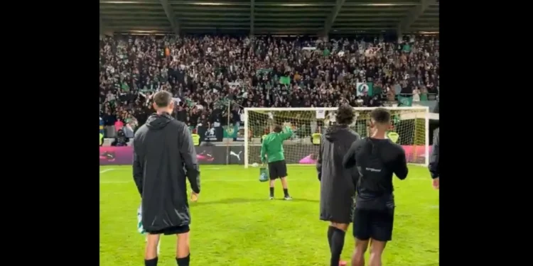 “Yeah”. O momento ensurdecedor entre Paulinho e os adeptos do Sporting