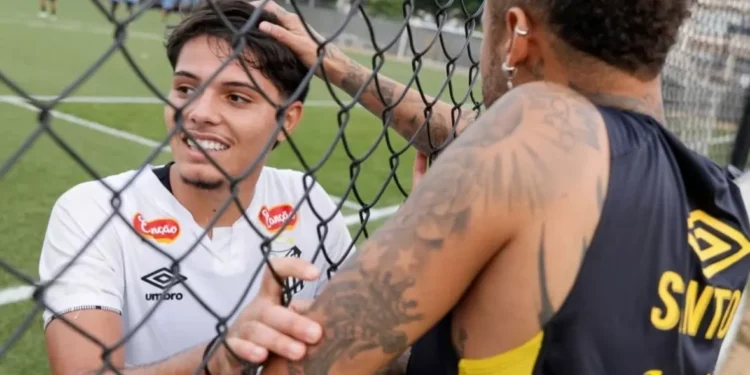 Neymar é ovacionado por jogadores em partida do sub-20; veja vídeo