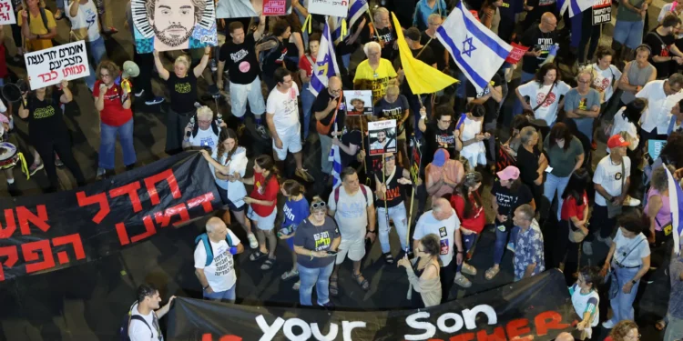 “Não aguento mais”. Milhares exigem em Telavive libertação de reféns