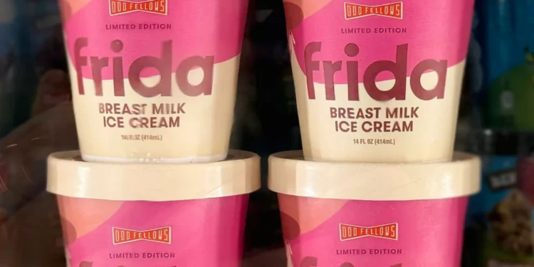Leite materno? Há um novo sabor de gelado nos Estados Unidos… e esgotou