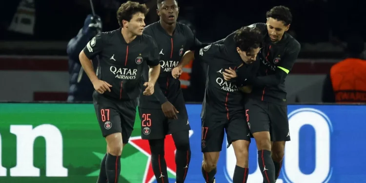 Vitinha faz hat-trick, Mbappé faz poker