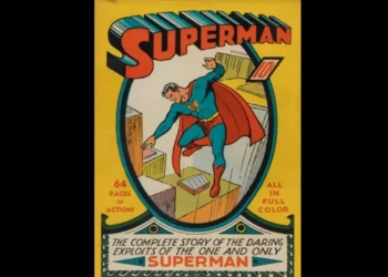 Exemplar raro Super-Homem encontrado num sótão é a BD mais valiosa de sempre