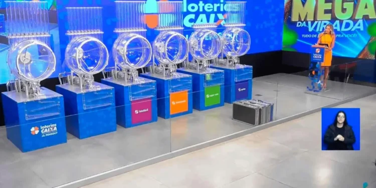 Como assistir ao vivo ao sorteio da Mega da Virada 2025?
