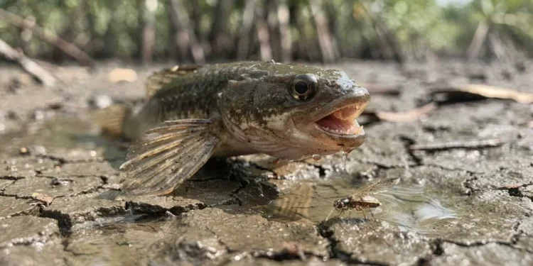 O peixe que desafia a natureza e consegue caminhar e viver fora da água