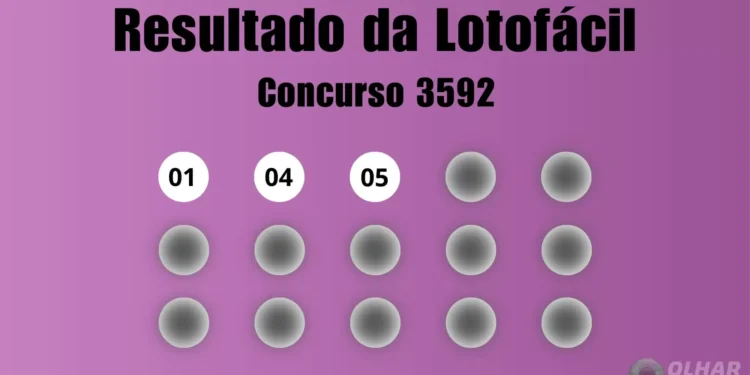 Resultado da Lotofácil de hoje: veja números e ganhadores do concurso 3592 (terça, 20/01)