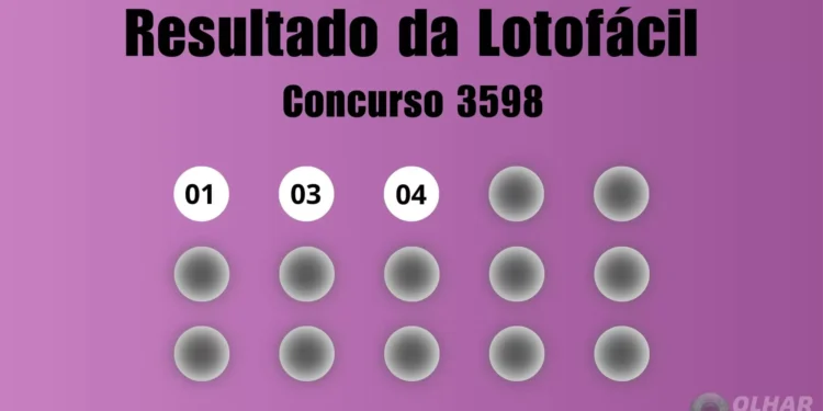 Resultado da Lotofácil de hoje: veja números e ganhadores do concurso 3598 (terça, 27/01)