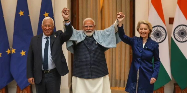 “Acordo UE-Índia não teria acontecido jamais sem a guerra tarifária de Trump”