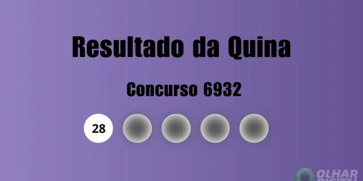 Resultado da Quina de hoje: veja números e ganhadores do concurso 6932 (terça, 20/01)