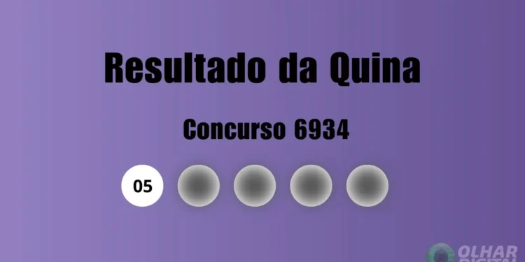 Resultado da Quina de hoje: veja números e ganhadores do concurso 6934 (quinta, 22/01)