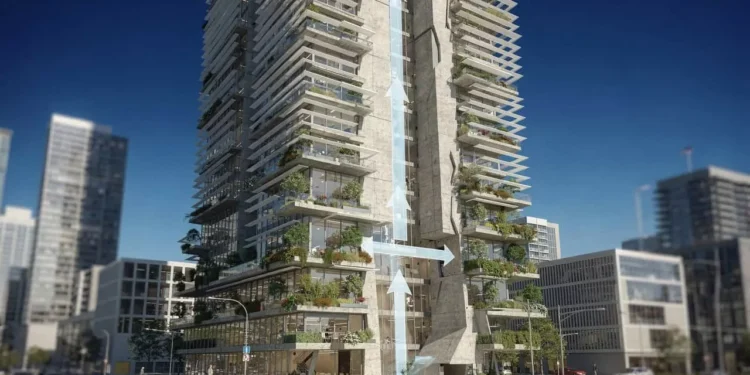 Arquitetura inteligente cria edifícios que respiram sozinhos