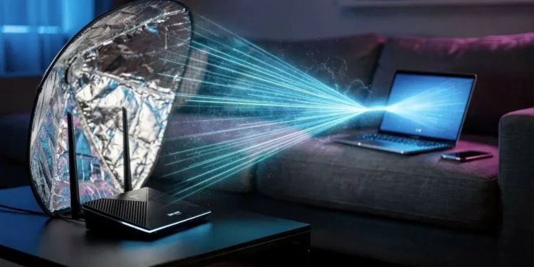 O que acontece se você embrulhar seu roteador Wi-Fi em papel alumínio: isso melhora ou piora sua conexão com a internet?