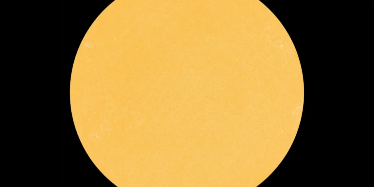 Este é o primeiro dia sem manchas no Sol em quatro anos