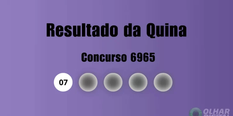 Resultado da Quina de hoje: veja números e ganhadores do concurso 6965 (segunda, 02/03)