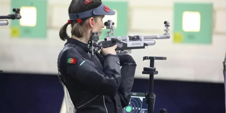 Sara Antunes e Pedro Afonso com o melhor resultado do dia